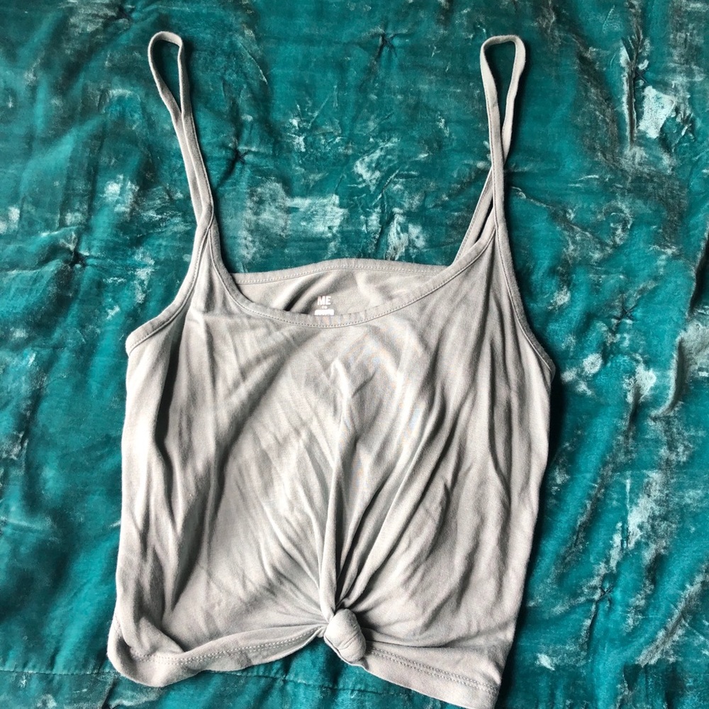 PacSun tie crop top